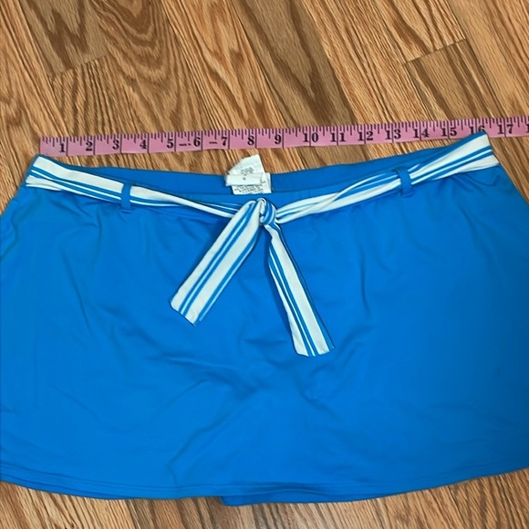 Jag Blue Swim Skirt, Large - Picture 2 of 7